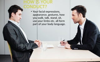 Body Language during Interview SOFTSKILLS.pptx