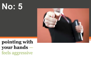 Body language in business communication | PPTX