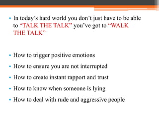 Body language in business communication | PPTX