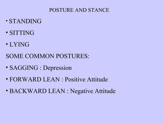 Body language ppt | PPT
