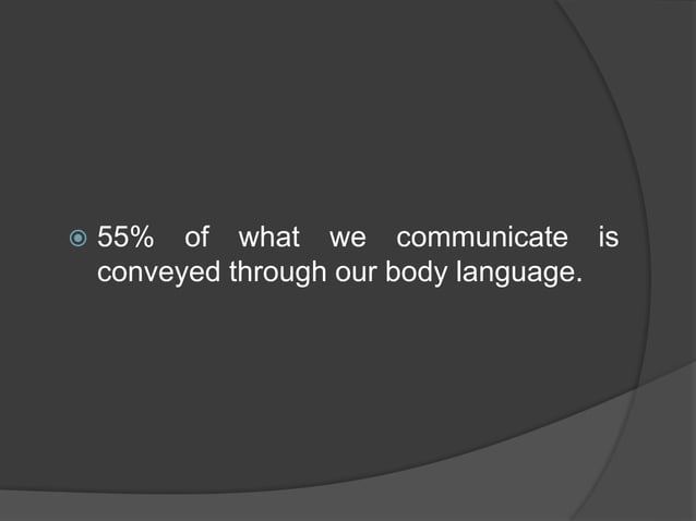 Body Language Presentation1 Pptx