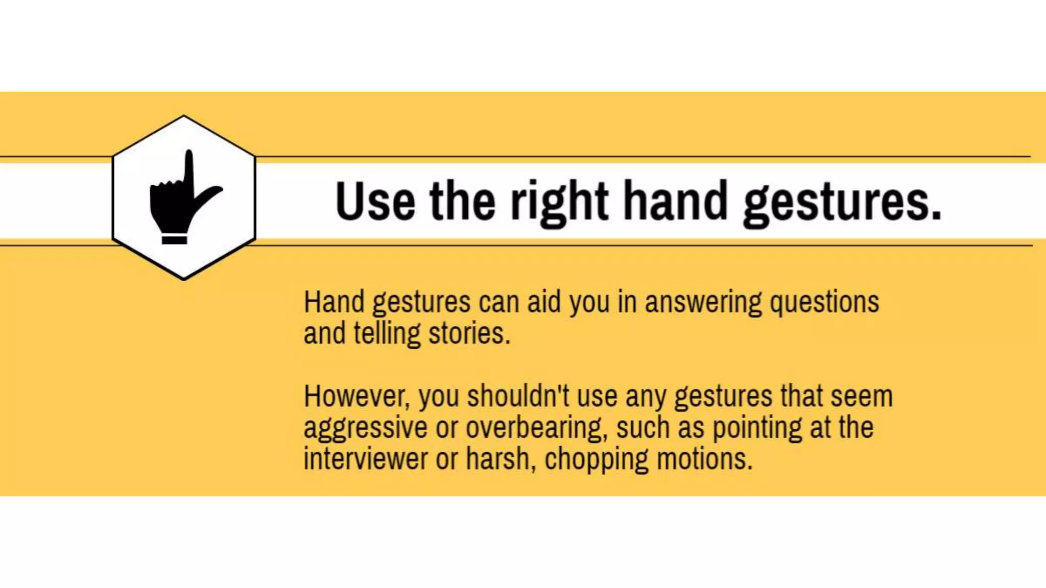 7 Body Language Tips for Your Next Interview | PPTX