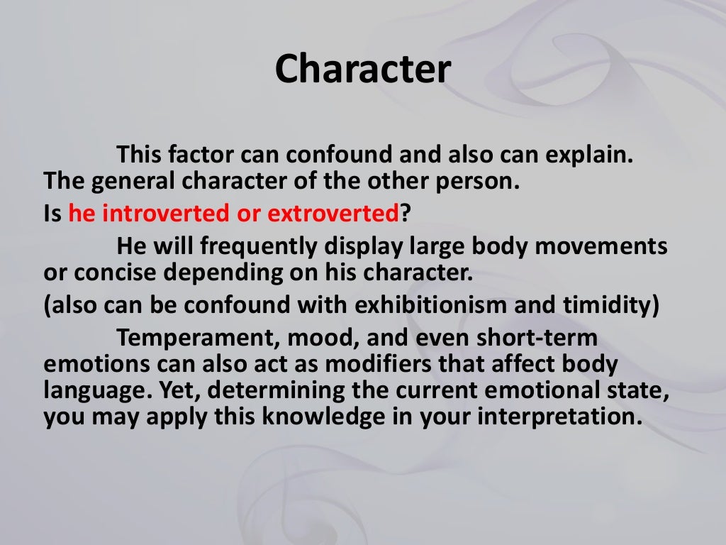 Body language for teachers