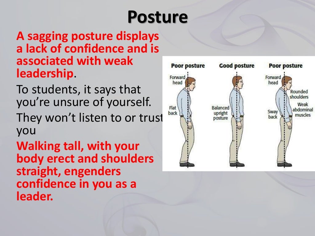 Body language for teachers