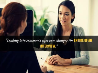 7 Body Language Tips For Your Job Interview | PDF