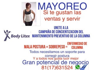 Bodylitex mayoreo