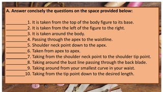 How to Take Body Measurements Body measrement.pptx