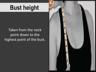 Body measurement for ladies blouse | PPTX