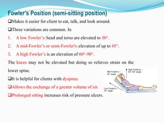 Body Mechanics, Positioning & Moving ..ppt