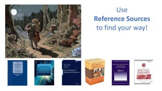 Use
Reference Sources
to find your way!
 