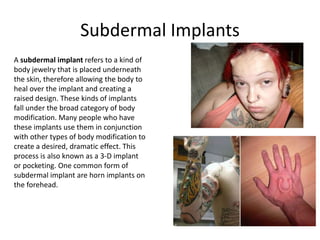 Body Modification | PPTX