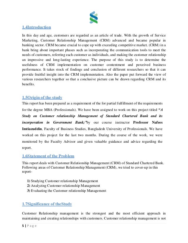 customer relationship management in banks pdf