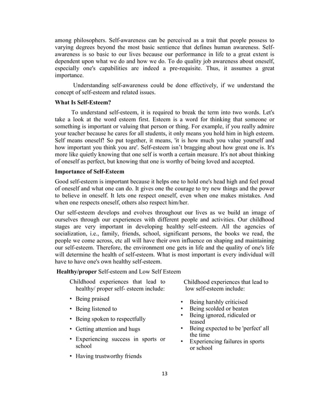 Training Modules on Life Skills Education PDF