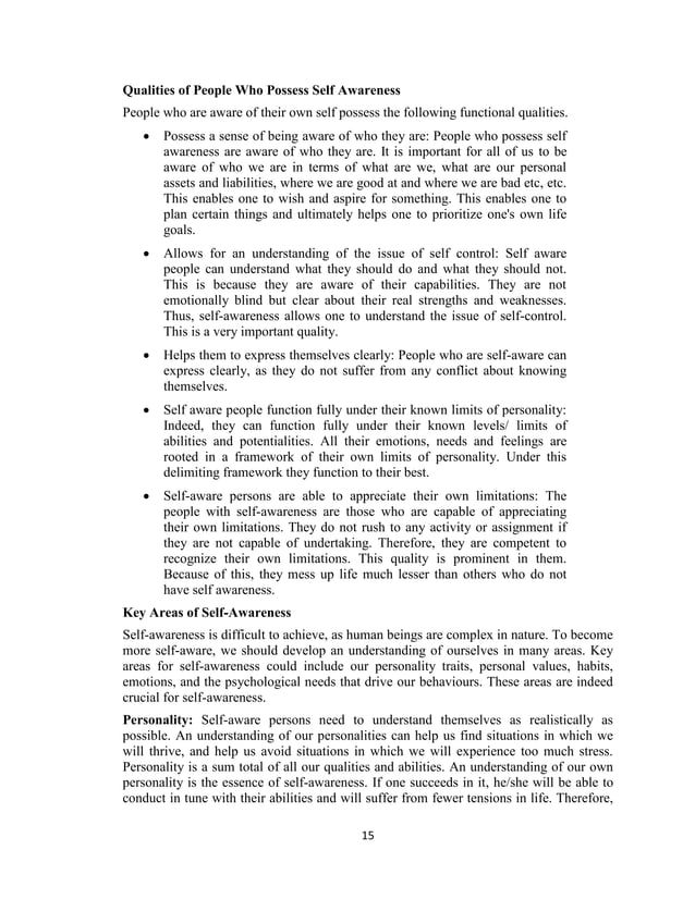 Training Modules on Life Skills Education PDF