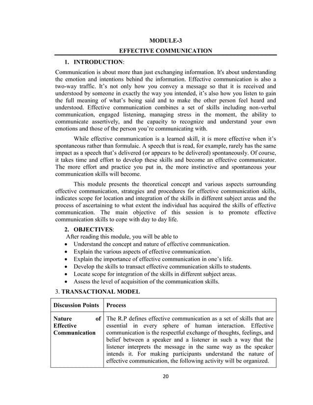 Training Modules on Life Skills Education PDF