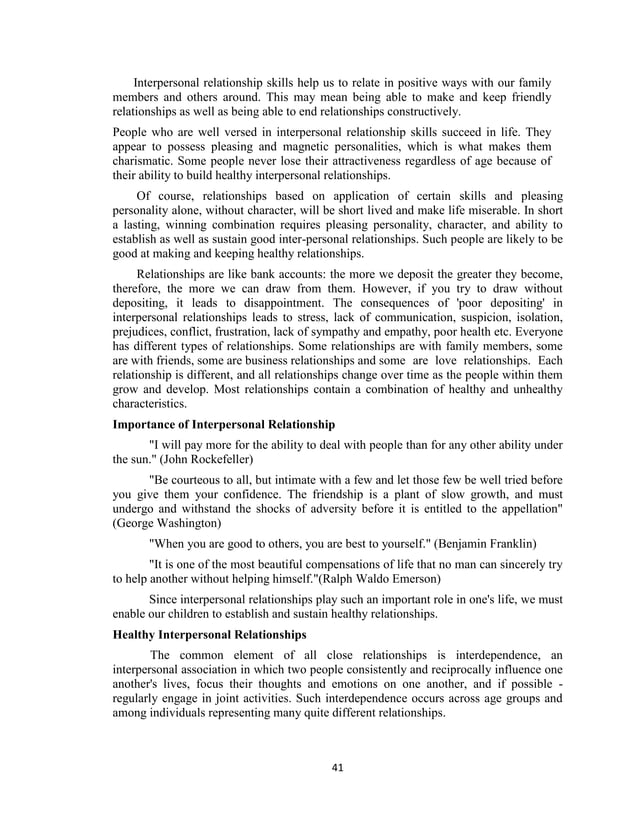 Training Modules on Life Skills Education PDF