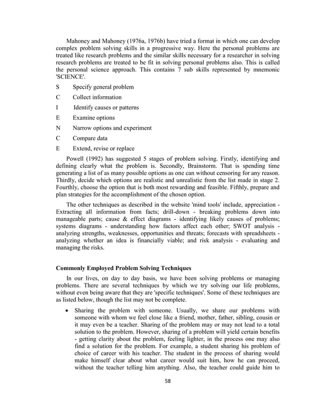 Training Modules on Life Skills Education PDF