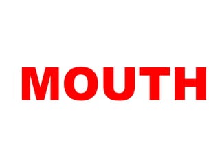 MOUTH 
 