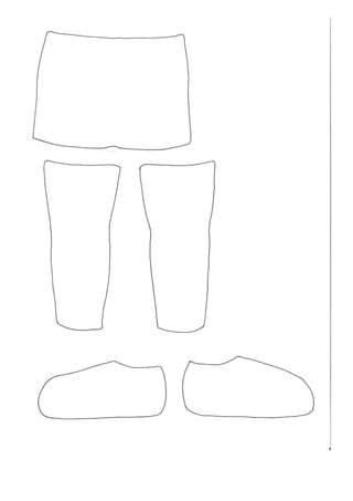 Body parts outline