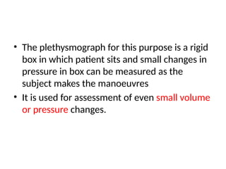 BODY PLETHYSMOGRAPHY FOR MD RESPIRATORY MEDICINE NEW.pptx