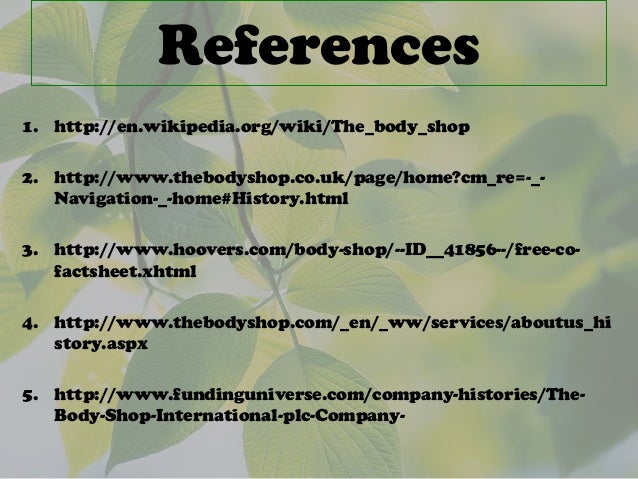 Body shop marketing strategy