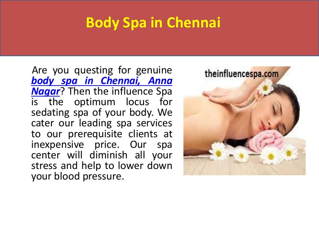 Body Spa in Chennai