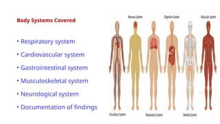 Body Systems – II & Documentation.ppt HEALTH ASSESSMENTx | PPTX