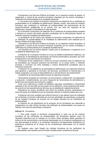 Real Decreto 34/2008, de 18 de enero, por el que se regulan los certificados de profesionalidad