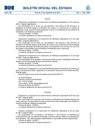 Instrumento de Ratificación del Convenio sobre la Ciberdelincuencia, hecho en Budapest el 23 de noviembre de 2001
