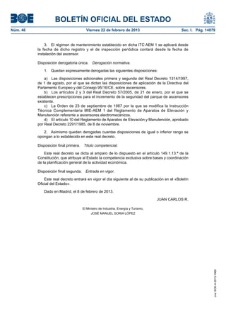 Nuevo Reglamento De Ascensores Boe A 2013 1969 PDF nuevo-reglamento-de-ascensores-boe-a-2013-1969-pdf