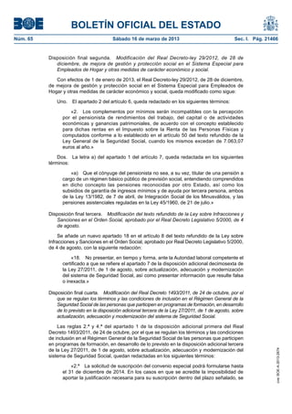 Real Decreto-ley 5/2013, de 15 de marzo, de medidas para favorecer la  continuidad de la vida laboral de los trabajadores ...