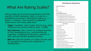 Rating Key Mastering Rating Scales in ECE - A Presentation | PPTX