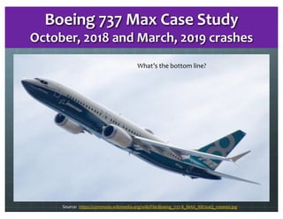 Boeing 737 Max Accidents