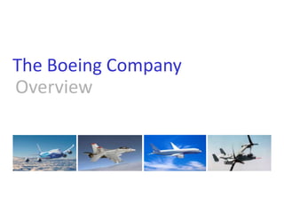 The Boeing Company Overview 
