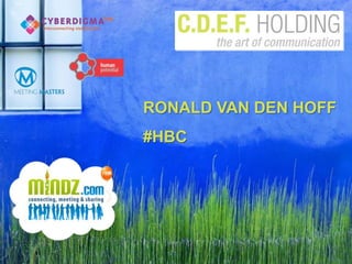 RONALD VAN DEN HOFF #HBC 