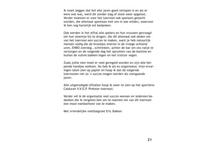 Boekje Voor Op Vvopsite 2008