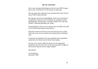 Boekje Voor Op Vvopsite 2008