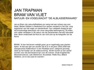 Boekje branding de Oeverlanden