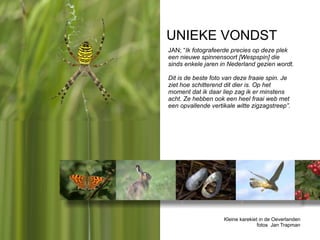 Boekje branding de Oeverlanden