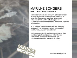 Boekje branding de Oeverlanden