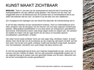 Boekje branding de Oeverlanden