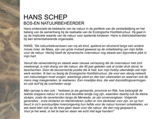 Boekje branding de Oeverlanden