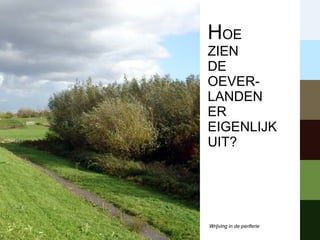 Boekje branding de Oeverlanden