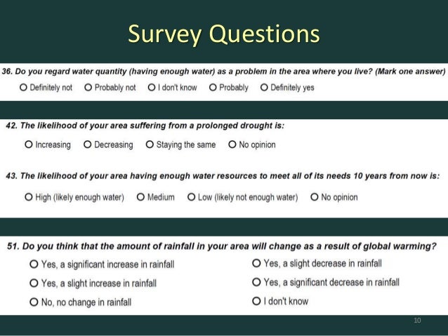 Repeated Survey of Public Attitudes Following an Extended 