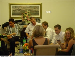 second life
                                            2008




                          2008

                                        interactive marketing communications

Tuesday, November 6, 12
 