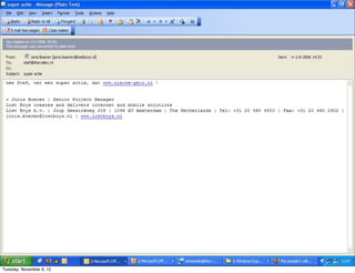 interactive marketing communications

Tuesday, November 6, 12
 