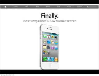 Tuesday, November 6, 12
 