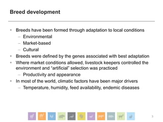 Biotechnologies for animal breeding and coping with climate change | PPTX