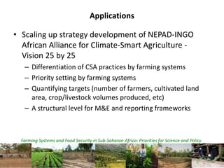 A Farming Systems Approach to Support Planning and Investment in ...