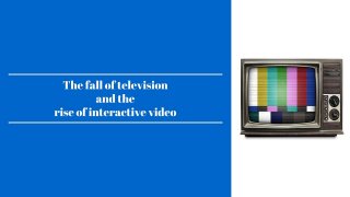 DT DUBAI 2016 (May 29th) - Bogdan-Alexandru Zoicas (Online Video Network) "The fall of television and the rise of interactive video"